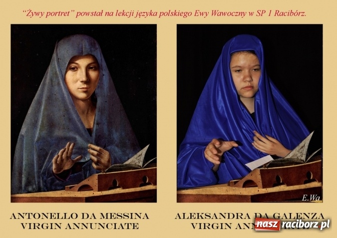 Zdjęcie w galerii na portalu naszraciborz.pl: Żywe raciborskie portrety, czyli jak ze sztuką docierać do dzieci  wiadomości z regionu