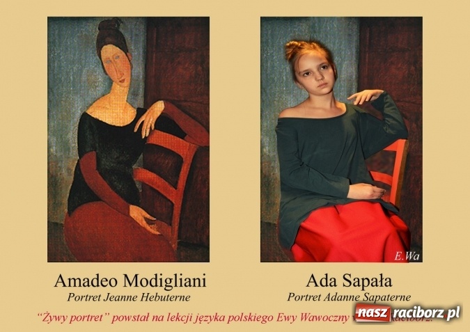 Zdjęcie w galerii na portalu naszraciborz.pl: Żywe raciborskie portrety, czyli jak ze sztuką docierać do dzieci  wiadomości z regionu