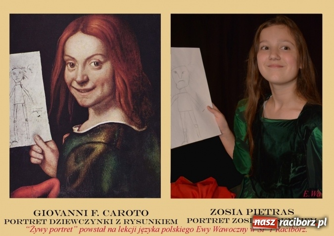 Zdjęcie w galerii na portalu naszraciborz.pl: Żywe raciborskie portrety, czyli jak ze sztuką docierać do dzieci  wiadomości z regionu