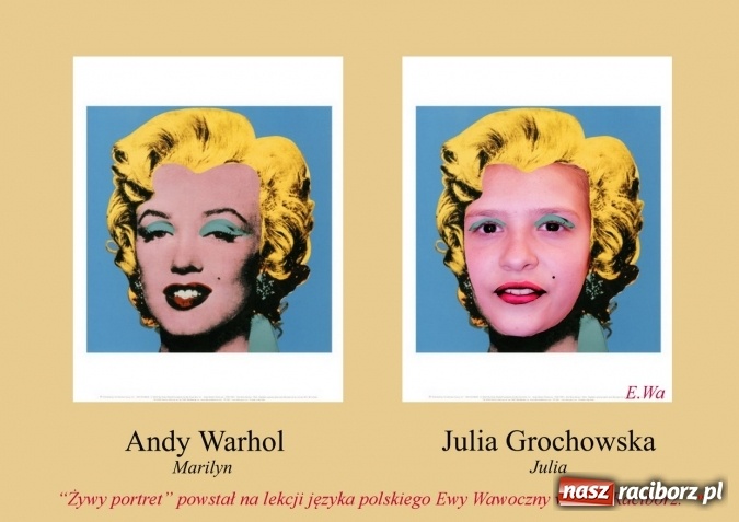 Zdjęcie w galerii na portalu naszraciborz.pl: Żywe raciborskie portrety, czyli jak ze sztuką docierać do dzieci  wiadomości z regionu