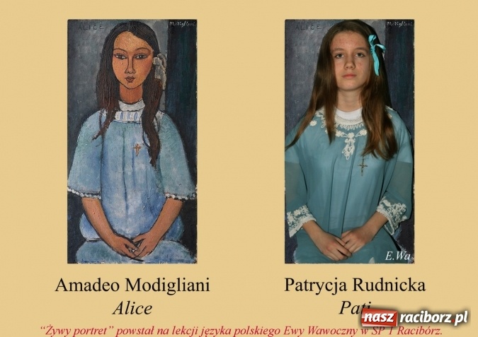 Zdjęcie w galerii na portalu naszraciborz.pl: Żywe raciborskie portrety, czyli jak ze sztuką docierać do dzieci  wiadomości z regionu