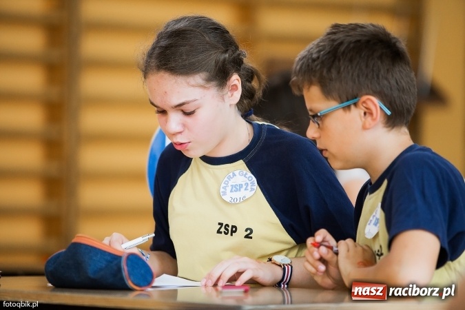Zdjęcie w galerii na portalu naszraciborz.pl: Mądra głowa podstawowa w SP 13 wiadomości z regionu