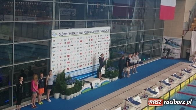 Zdjęcie w galerii na portalu naszraciborz.pl: Pływanie. Agnieszka Ostrowska z seniorskim brązem wiadomości z regionu