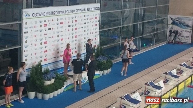 Zdjęcie w galerii na portalu naszraciborz.pl: Pływanie. Agnieszka Ostrowska z seniorskim brązem wiadomości z regionu