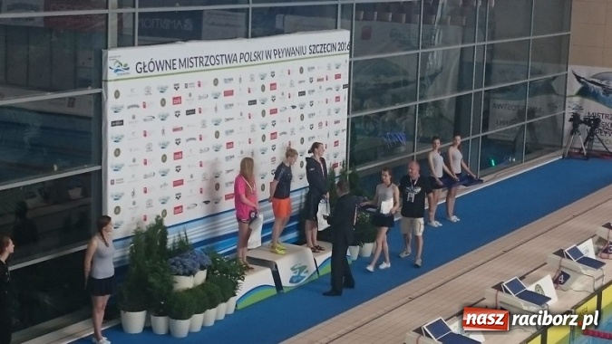 Zdjęcie w galerii na portalu naszraciborz.pl: Pływanie. Agnieszka Ostrowska z seniorskim brązem wiadomości z regionu