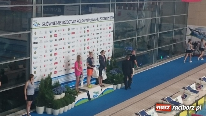 Zdjęcie w galerii na portalu naszraciborz.pl: Pływanie. Agnieszka Ostrowska z seniorskim brązem wiadomości z regionu