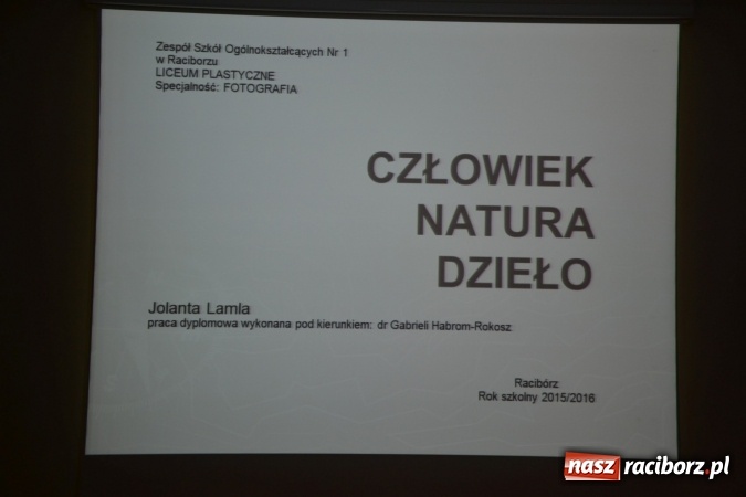 Zdjęcie w galerii na portalu naszraciborz.pl: DYPLOM 2016 - prezentacja prac dyplomowych Liceum Plastycznego na zamku wiadomości z regionu