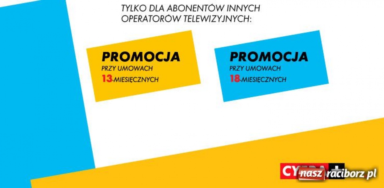 Zdjęcie w galerii na portalu naszraciborz.pl: JESTEŚ ABONENTEM INNEGO OPERATORA TELEWIZYJNEGO ? wiadomości z regionu