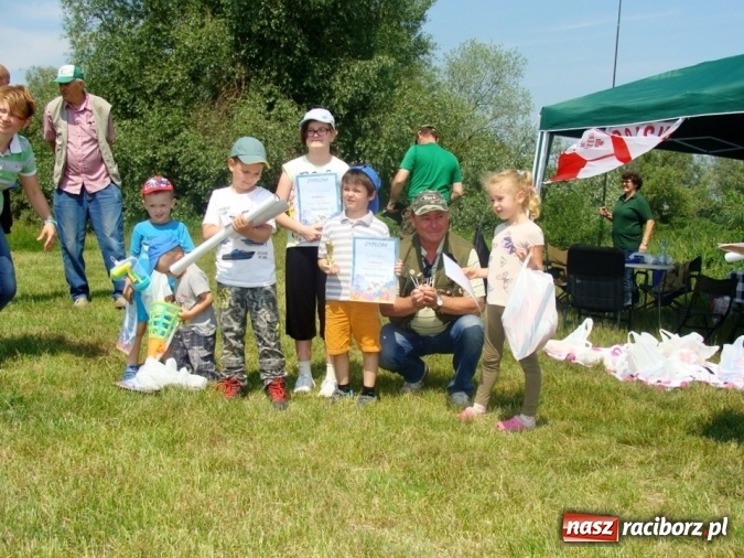 Zdjęcie w galerii na portalu naszraciborz.pl: Zawody wędkarskie z okazji Dnia Dziecka na łowisku nr 604 Łęg wiadomości z regionu