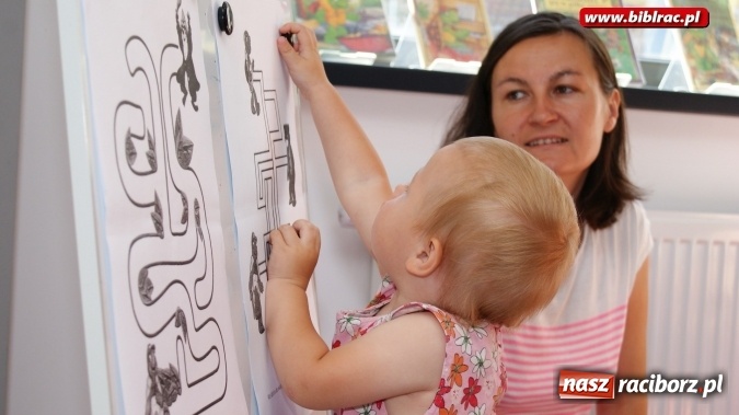 Zdjęcie w galerii na portalu naszraciborz.pl: Dzień Dziecka z Franklinem w bibliotece przy Bielskiej 12  wiadomości z regionu