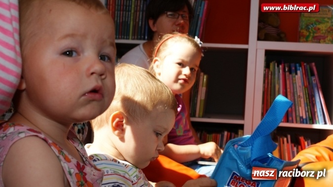 Zdjęcie w galerii na portalu naszraciborz.pl: Dzień Dziecka z Franklinem w bibliotece przy Bielskiej 12  wiadomości z regionu