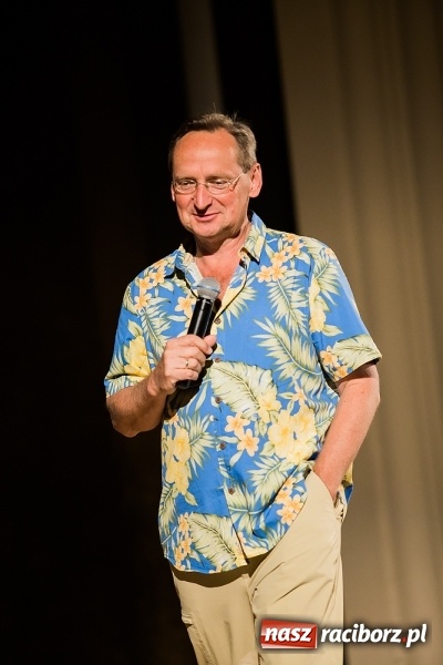 Zdjęcie w galerii na portalu naszraciborz.pl: Wojciech Cejrowski bawił w Raciborskim Centrum Kultury wiadomości z regionu