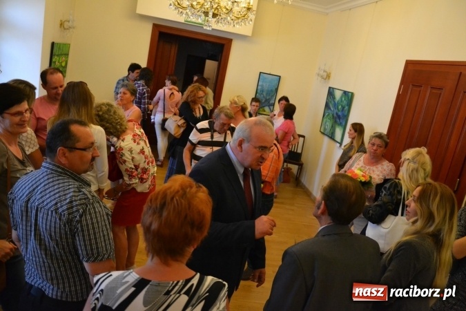 Zdjęcie w galerii na portalu naszraciborz.pl: Racibórz i okolice - wernisaż wystawy obrazów olejnych i akrylowych na Zamku Piastowskim wiadomości z regionu