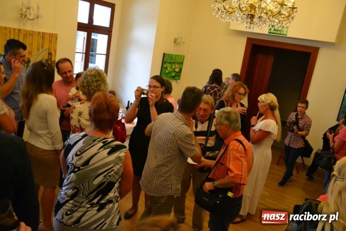 Zdjęcie w galerii na portalu naszraciborz.pl: Racibórz i okolice - wernisaż wystawy obrazów olejnych i akrylowych na Zamku Piastowskim wiadomości z regionu