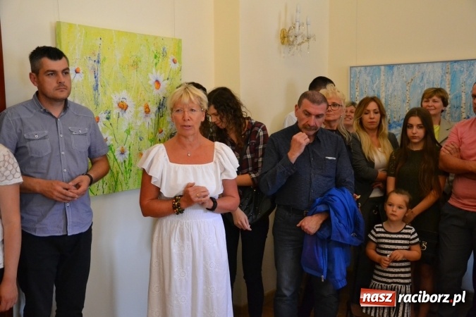 Zdjęcie w galerii na portalu naszraciborz.pl: Racibórz i okolice - wernisaż wystawy obrazów olejnych i akrylowych na Zamku Piastowskim wiadomości z regionu