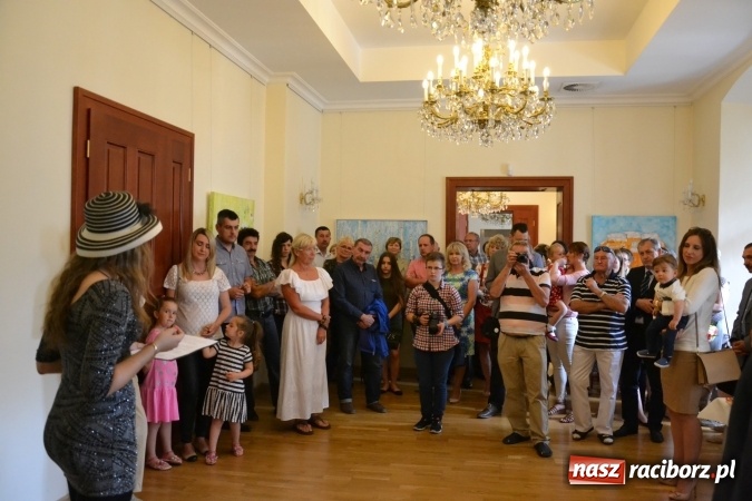 Zdjęcie w galerii na portalu naszraciborz.pl: Racibórz i okolice - wernisaż wystawy obrazów olejnych i akrylowych na Zamku Piastowskim wiadomości z regionu