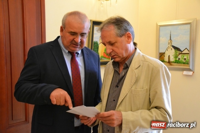 Zdjęcie w galerii na portalu naszraciborz.pl: Racibórz i okolice - wernisaż wystawy obrazów olejnych i akrylowych na Zamku Piastowskim wiadomości z regionu