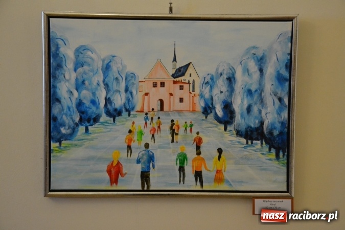 Zdjęcie w galerii na portalu naszraciborz.pl: Racibórz i okolice - wernisaż wystawy obrazów olejnych i akrylowych na Zamku Piastowskim wiadomości z regionu