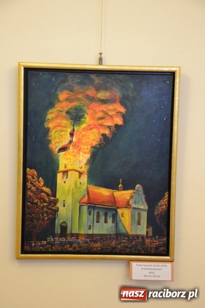 Zdjęcie w galerii na portalu naszraciborz.pl: Racibórz i okolice - wernisaż wystawy obrazów olejnych i akrylowych na Zamku Piastowskim wiadomości z regionu