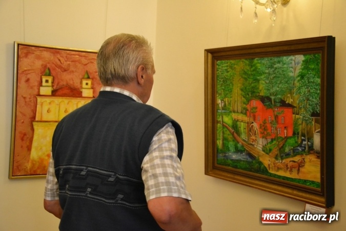 Zdjęcie w galerii na portalu naszraciborz.pl: Racibórz i okolice - wernisaż wystawy obrazów olejnych i akrylowych na Zamku Piastowskim wiadomości z regionu