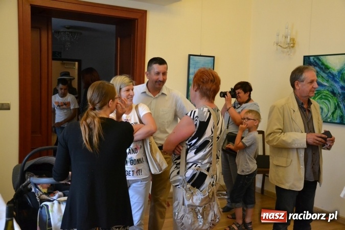 Zdjęcie w galerii na portalu naszraciborz.pl: Racibórz i okolice - wernisaż wystawy obrazów olejnych i akrylowych na Zamku Piastowskim wiadomości z regionu