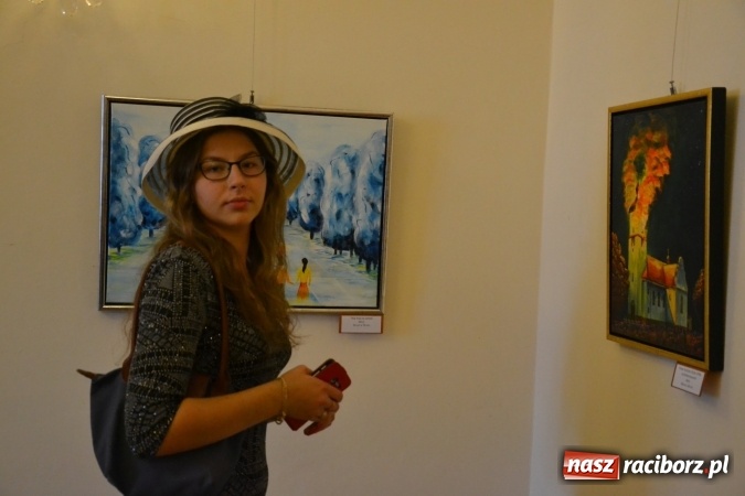 Zdjęcie w galerii na portalu naszraciborz.pl: Racibórz i okolice - wernisaż wystawy obrazów olejnych i akrylowych na Zamku Piastowskim wiadomości z regionu