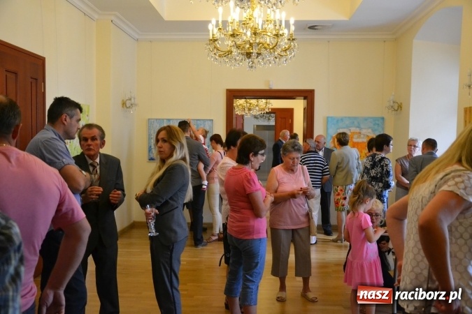 Zdjęcie w galerii na portalu naszraciborz.pl: Racibórz i okolice - wernisaż wystawy obrazów olejnych i akrylowych na Zamku Piastowskim wiadomości z regionu