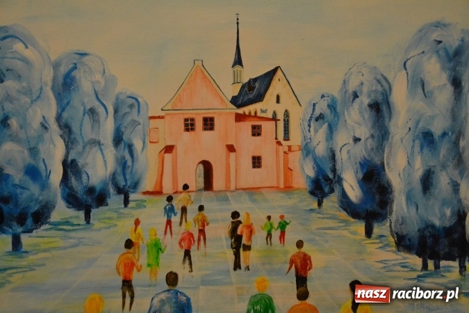 Zdjęcie w galerii na portalu naszraciborz.pl: Racibórz i okolice - wernisaż wystawy obrazów olejnych i akrylowych na Zamku Piastowskim wiadomości z regionu