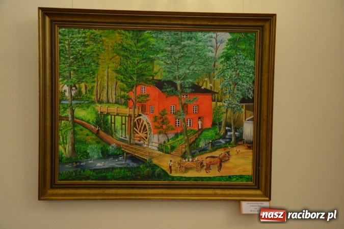 Zdjęcie w galerii na portalu naszraciborz.pl: Racibórz i okolice - wernisaż wystawy obrazów olejnych i akrylowych na Zamku Piastowskim wiadomości z regionu