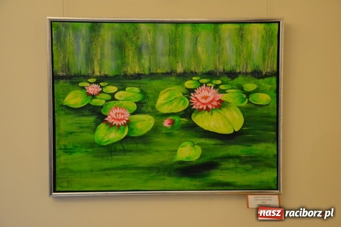 Zdjęcie w galerii na portalu naszraciborz.pl: Racibórz i okolice - wernisaż wystawy obrazów olejnych i akrylowych na Zamku Piastowskim wiadomości z regionu