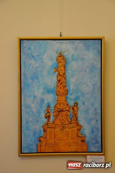 Zdjęcie w galerii na portalu naszraciborz.pl: Racibórz i okolice - wernisaż wystawy obrazów olejnych i akrylowych na Zamku Piastowskim wiadomości z regionu