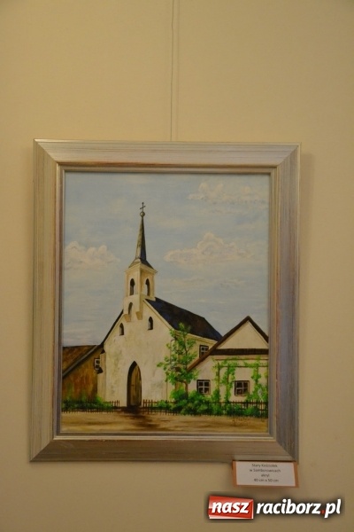 Zdjęcie w galerii na portalu naszraciborz.pl: Racibórz i okolice - wernisaż wystawy obrazów olejnych i akrylowych na Zamku Piastowskim wiadomości z regionu