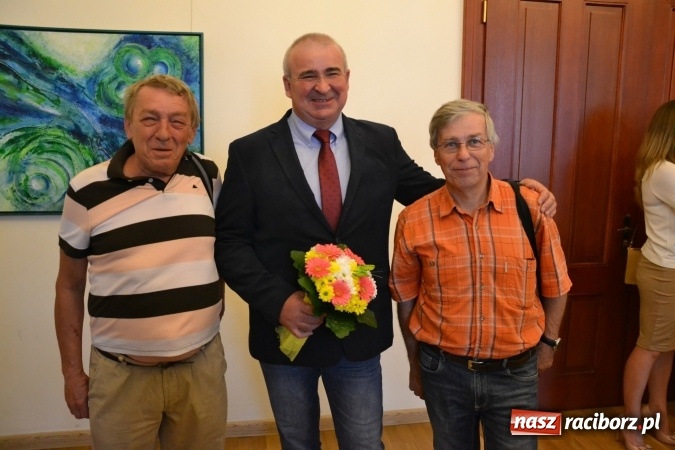 Zdjęcie w galerii na portalu naszraciborz.pl: Racibórz i okolice - wernisaż wystawy obrazów olejnych i akrylowych na Zamku Piastowskim wiadomości z regionu