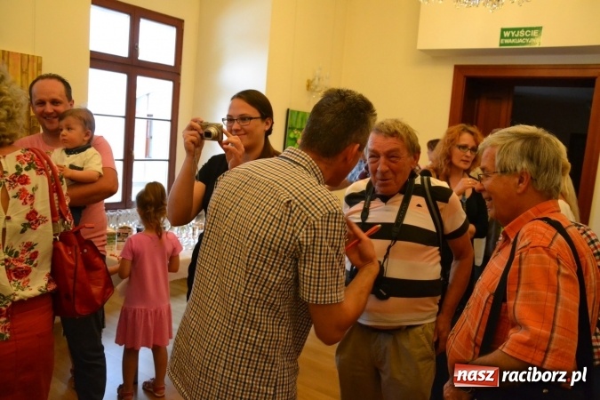 Zdjęcie w galerii na portalu naszraciborz.pl: Racibórz i okolice - wernisaż wystawy obrazów olejnych i akrylowych na Zamku Piastowskim wiadomości z regionu