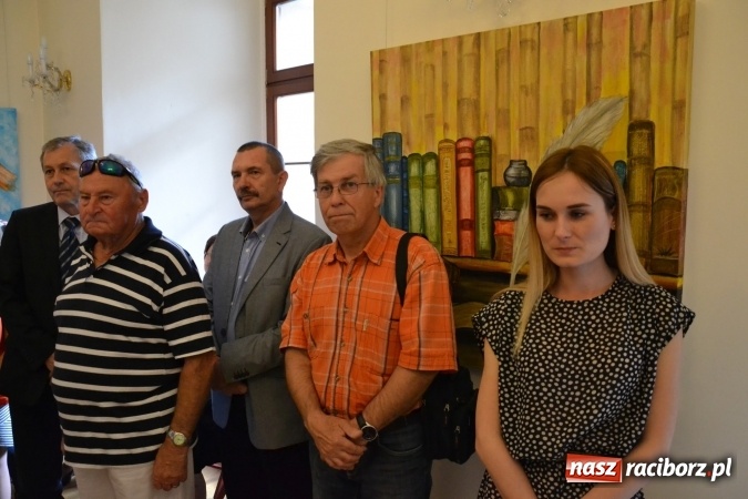 Zdjęcie w galerii na portalu naszraciborz.pl: Racibórz i okolice - wernisaż wystawy obrazów olejnych i akrylowych na Zamku Piastowskim wiadomości z regionu