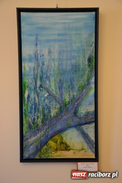 Zdjęcie w galerii na portalu naszraciborz.pl: Racibórz i okolice - wernisaż wystawy obrazów olejnych i akrylowych na Zamku Piastowskim wiadomości z regionu