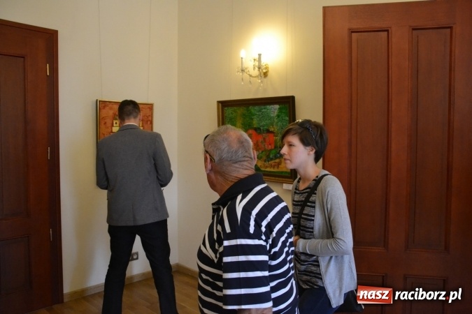 Zdjęcie w galerii na portalu naszraciborz.pl: Racibórz i okolice - wernisaż wystawy obrazów olejnych i akrylowych na Zamku Piastowskim wiadomości z regionu