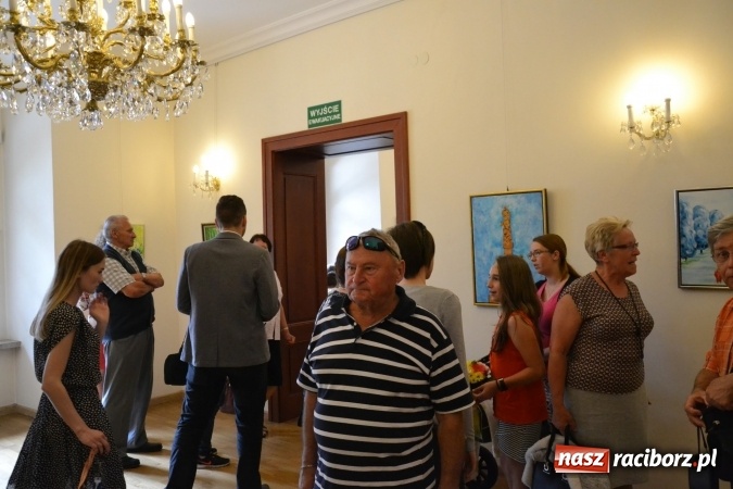 Zdjęcie w galerii na portalu naszraciborz.pl: Racibórz i okolice - wernisaż wystawy obrazów olejnych i akrylowych na Zamku Piastowskim wiadomości z regionu