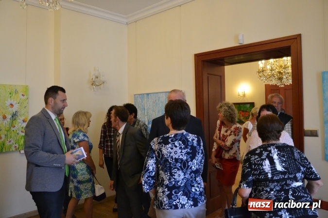 Zdjęcie w galerii na portalu naszraciborz.pl: Racibórz i okolice - wernisaż wystawy obrazów olejnych i akrylowych na Zamku Piastowskim wiadomości z regionu
