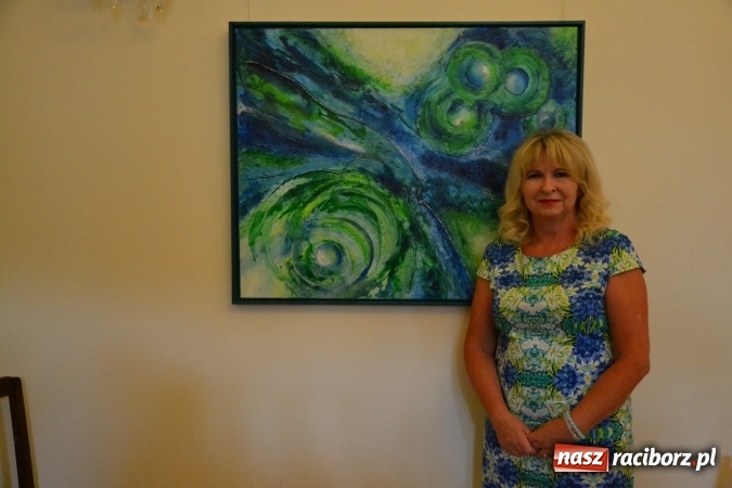 Zdjęcie w galerii na portalu naszraciborz.pl: Racibórz i okolice - wernisaż wystawy obrazów olejnych i akrylowych na Zamku Piastowskim wiadomości z regionu