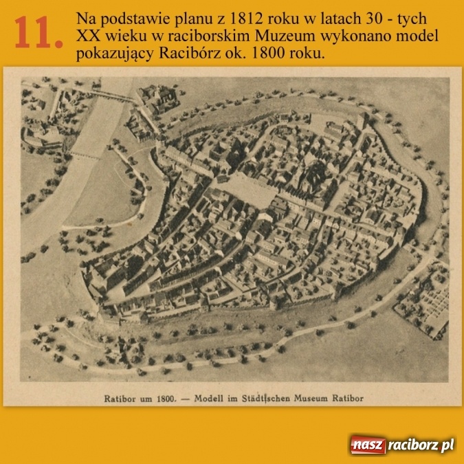 Zdjęcie w galerii na portalu naszraciborz.pl: Historyczne plany miasta Ratibor od roku 1742 do 1942. Część I - plany z lat 1742 do 1843 wiadomości z regionu