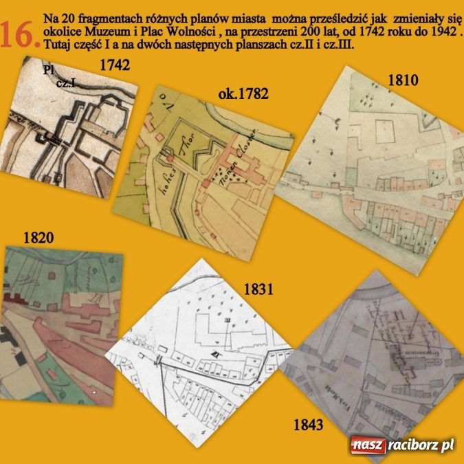 Zdjęcie w galerii na portalu naszraciborz.pl: Historyczne plany miasta Ratibor od roku 1742 do 1942. Część I - plany z lat 1742 do 1843 wiadomości z regionu