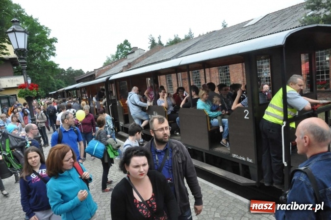 Zdjęcie w galerii na portalu naszraciborz.pl: Industriada 2016 w Rudach. Składy wąskotorówki pełne pasażerów wiadomości z regionu