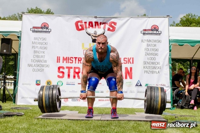Zdjęcie w galerii na portalu naszraciborz.pl: II Mistrzostwa Polski Strongman w Kietrzu. Tichanów drugi FOTOREPORTAŻ wiadomości z regionu