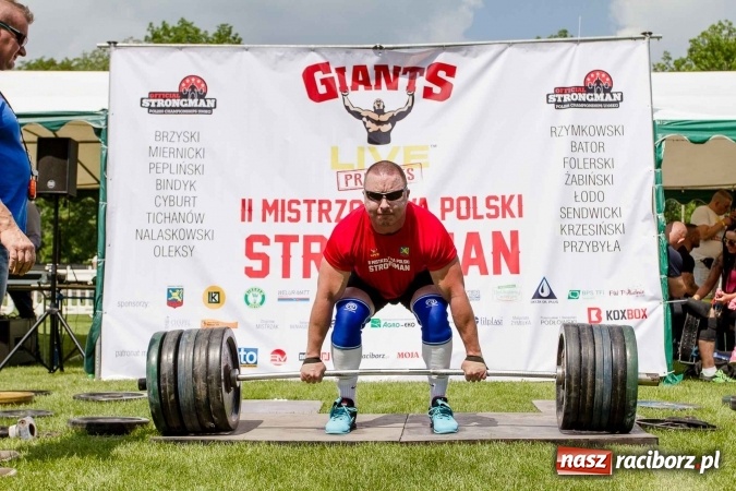 Zdjęcie w galerii na portalu naszraciborz.pl: II Mistrzostwa Polski Strongman w Kietrzu. Tichanów drugi FOTOREPORTAŻ wiadomości z regionu