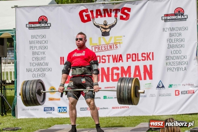 Zdjęcie w galerii na portalu naszraciborz.pl: II Mistrzostwa Polski Strongman w Kietrzu. Tichanów drugi FOTOREPORTAŻ wiadomości z regionu