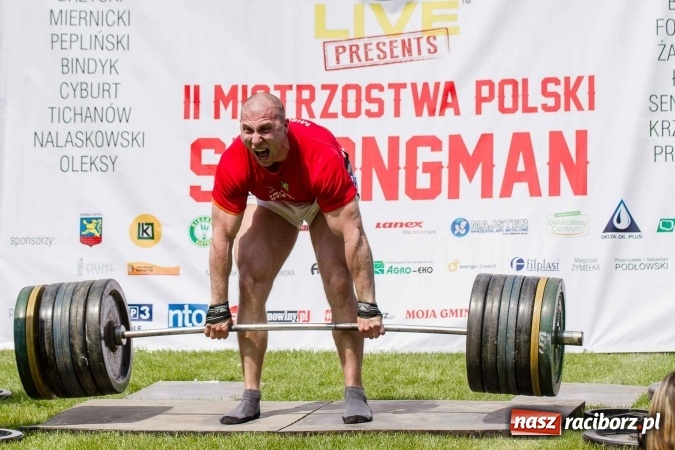Zdjęcie w galerii na portalu naszraciborz.pl: II Mistrzostwa Polski Strongman w Kietrzu. Tichanów drugi FOTOREPORTAŻ wiadomości z regionu