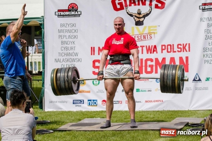 Zdjęcie w galerii na portalu naszraciborz.pl: II Mistrzostwa Polski Strongman w Kietrzu. Tichanów drugi FOTOREPORTAŻ wiadomości z regionu