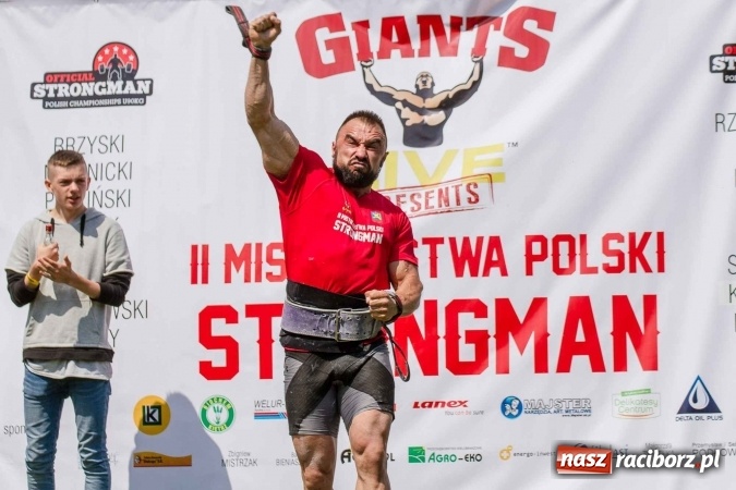 Zdjęcie w galerii na portalu naszraciborz.pl: II Mistrzostwa Polski Strongman w Kietrzu. Tichanów drugi FOTOREPORTAŻ wiadomości z regionu