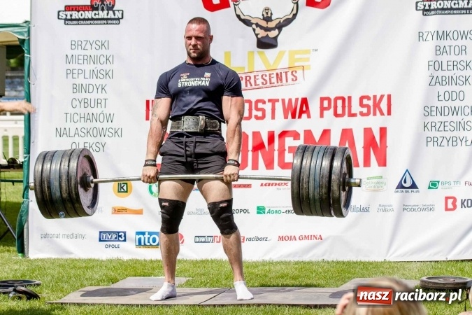 Zdjęcie w galerii na portalu naszraciborz.pl: II Mistrzostwa Polski Strongman w Kietrzu. Tichanów drugi FOTOREPORTAŻ wiadomości z regionu